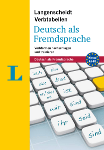 Deutsch als Fremdsprache