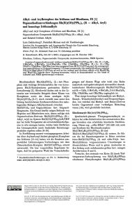 Alkyl-und Arylkomplexe des Iridiums und Rhodiums, IX [1