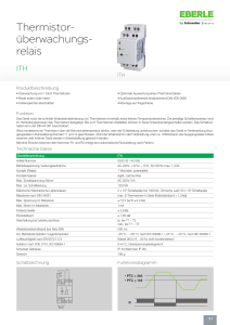 Thermistor- überwachungs- relais