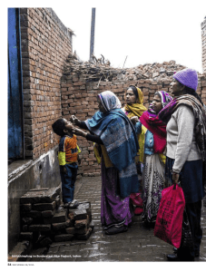 Schluckimpfung im Bundesstaat Uttar Pradesh, Indien