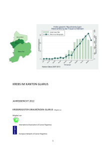 krebs im kanton glarus - Kantonsspital Graubünden