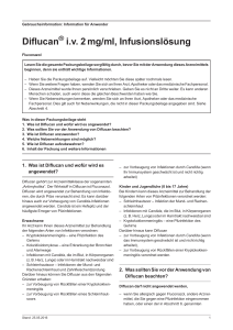 Diflucan ® i.v. 2 mg/ml, Infusionslösung