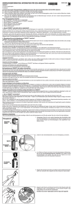 gebrauchsinformation: information für den anwender