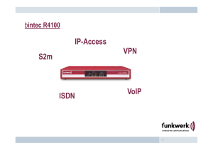 IP Access S2m VPN IP-Access S2m VoIP ISDN VoIP