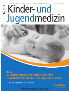 Kinder- und Jugendheilkunde