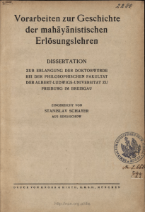 Dissertation zur Erlangung der Doktorwürde