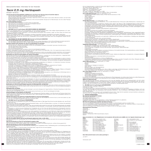Tacni 0,5 mg Hartkapseln