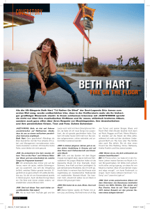 Beth Hart Interview