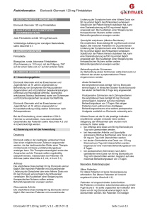 Fachinformation Etoricoxib Glenmark 120 mg Filmtabletten