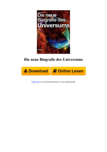 [RLY8]⋙ Die neue Biografie des Universums von Matthias Matting