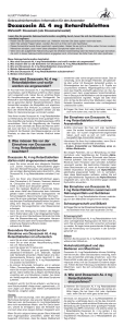 Doxazosin AL 4 mg Retardtabletten