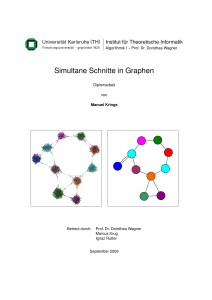 Simultane Schnitte in Graphen