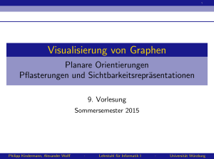 Visualisierung von Graphen - WueCampus2