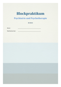 Blockpraktikum Heft_Philippusstift - an der Universität Duisburg