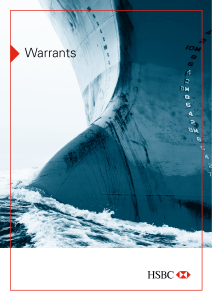 Warrants - HSBC Zertifikate