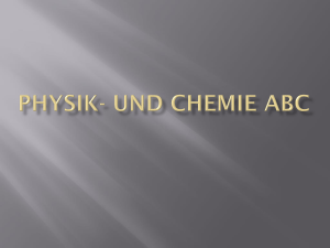 Chemie/Physik ABC - Neue Mittelschule Garsten
