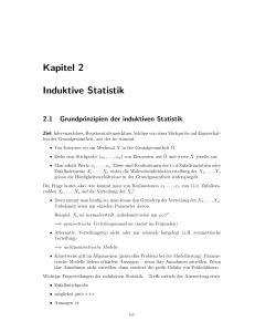 Kapitel 2 Induktive Statistik