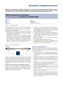 Key Investor Information Document