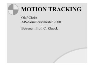 Motion Tracking