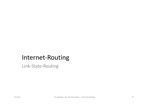 Internet-Routing