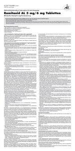 Ramitanid AL 5 mg/ 6 mg Tabletten