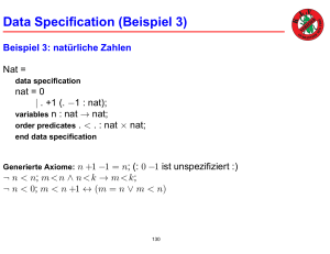 Data Specification (Beispiel 3)