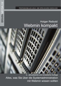 Webmin kompakt - Holger Reibold