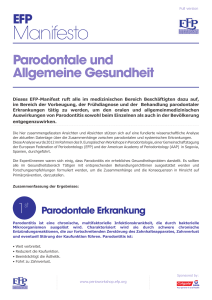 Manifesto - Österreichische Gesellschaft für Parodontologie