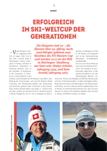 Erfolgreich im Ski−Weltcup der Generationen