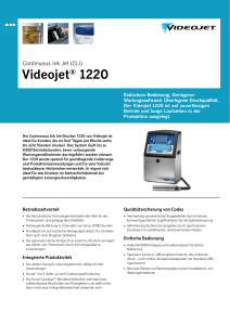 Videojet® 1220