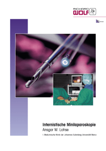 Broschüre "Internistische Minilaparoskopie"