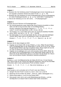 R. Geometrie SoSe 05. Blatt 5b Aufgabe 1