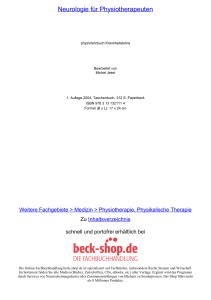 Neurologie für Physiotherapeuten - ReadingSample - Beck-Shop