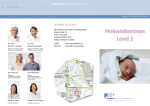 Perinatalzentrum Level 2 - Klinikum Region Hannover