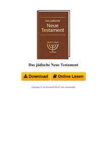 Das jüdische Neue Testament von David H. Stern #67RG4SODK1T