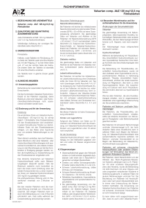 Valsartan comp. AbZ 120 mg/12,5 mg Filmtabletten - AbZ