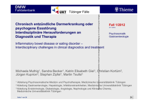 Chronisch entzündliche Darmerkrankung oder