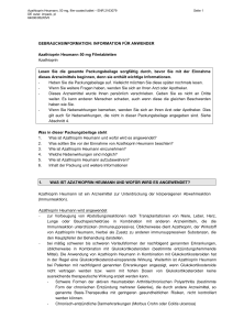 Azathioprin Heumann 50 mg Filmtabletten