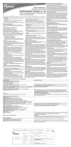 Erythromycin-Actavis i.v. 1g