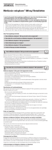 Methionin-ratiopharm® 500 mg Filmtabletten