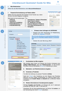 Interdiscount Quickstart Guide Mila