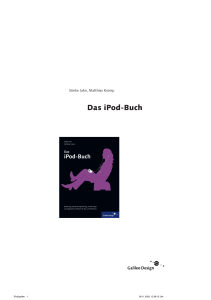 Das iPod-Buch - Leseprobe - Galileo Design
