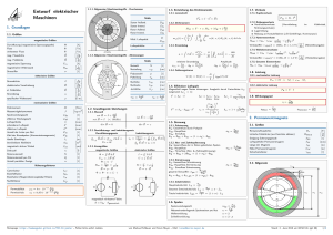 Entwurf elektrischer Maschinen