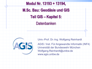 GIS-fur-Bau - Kapitel 5 - Datenbanken