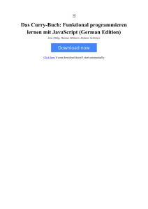 Das Curry-Buch: Funktional programmieren lernen mit JavaScript