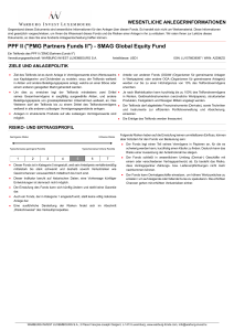 PPF II ("PMG Partners Funds II") - SMAG Global - Warburg