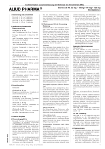 Etoricoxib AL 30 mg/- 60 mg/- 90 mg/- 120 mg Filmtabletten