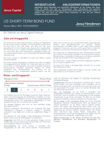 us short-term bond fundd - Janus Henderson Investors