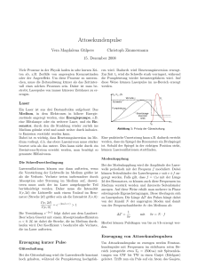 Attosekundenpulse