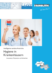 Hygiene in Krankenhäusern